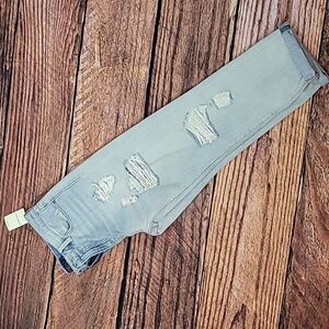 Lucky Brand High Rise Distressed Boyfriend Jeans